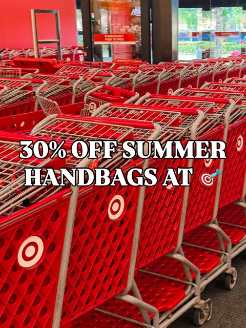 ✨Comment SHOP✨ Target handbags for summer are 30% OFF right now and you’re going to want to grab one (or three) before this sale is over 🎯👜 Scroll to see my favorites!

From everyday totes to the cutest crossbodies, Target’s handbag game has been on POINT lately and at 30% off, the timing couldn’t be better. These deals don’t stick around long!

💬 Comment SHOP and I’ll DM you the direct links before the sale ends!

Which bag is calling your name? 👀

✨ Follow @styledinasnap_ for more affordable Target finds dropping daily!

🛍️ Other Ways to Shop:
• Link in Bio
• Visit my LTK Shop
• DM me or comment for links
• Click links in Stories
• Must be following for DM links to come through

#Target #TargetStyle

#LTKOver40 #LTKSaleAlert #LTKSeasonal

Comment SHOP below to receive a DM with the link to this post on my LTK ⬇ https://liketk.it/6fbre